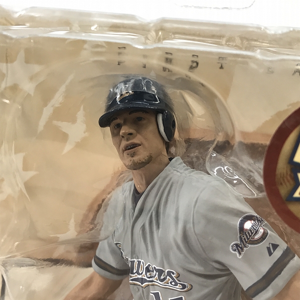 実際に弊社で買取させて頂いた【未開封】McFARLANE TOYS/マクファーレントイズ Brewers #11 RICHIE SEXSON フィギュアの画像 4枚目