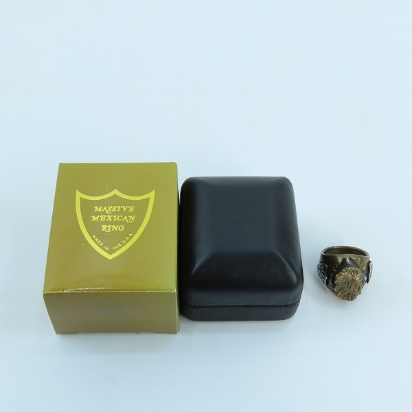 実際に弊社で買取させて頂いたHTC/エイチティーシー インディアンモチーフ リング 17.5号の画像 9枚目