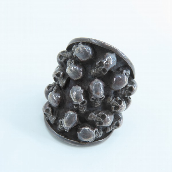 実際に弊社で買取させて頂いたSTANLEY GUESS/スタンリーゲス マルチスカルオーバルリング 21号