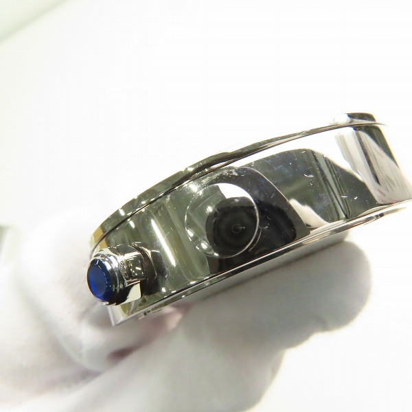 実際に弊社で買取させて頂いたCartier/カルティエ QZ  ハッピースデー トラベルクロック 時計 W0100073【動作未確認】の画像 5枚目
