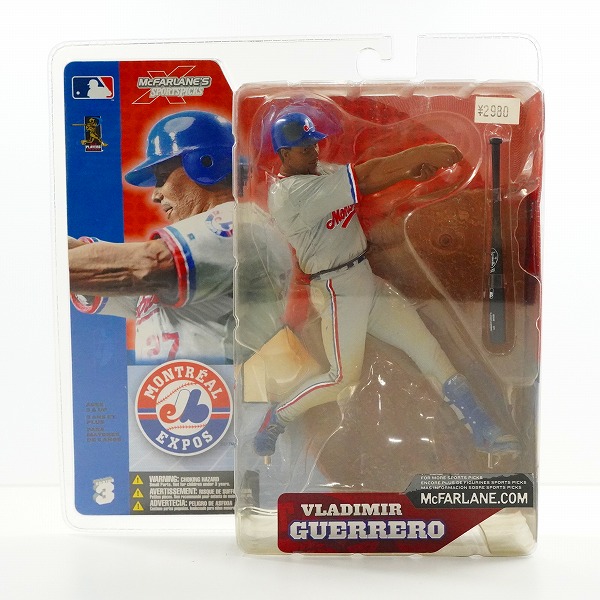 実際に弊社で買取させて頂いた【未開封】McFARLANE TOYS/マクファーレントイズ モントリオール・エクスポズ #27 VLADIMIR GUERRERO ブラディミール・ゲレーロ