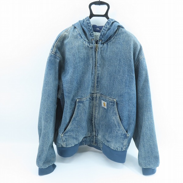 実際に弊社で買取させて頂いたCarhartt/カーハート デニム  ジップアップ ジャケット L  