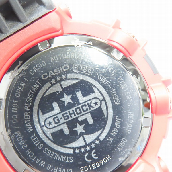 実際に弊社で買取させて頂いたG-SHOCK/Gショック FROGMAN MAGMA OCEAN フロッグマン 35周年 ウォッチ/腕時計 GWF-1035F-1JRの画像 4枚目