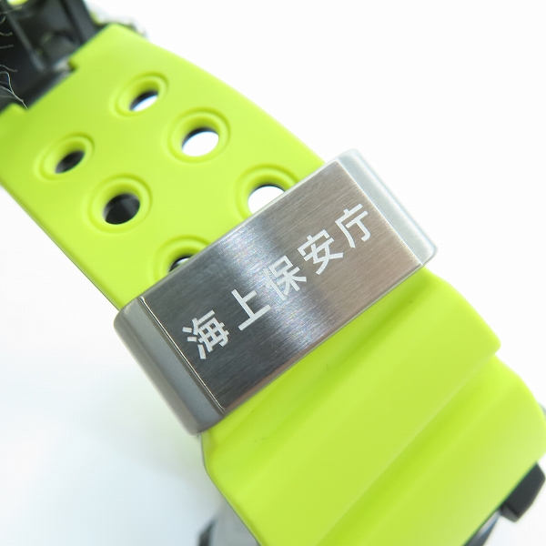 実際に弊社で買取させて頂いたG-SHOCK/Gショック FROGMAN/フロッグマン 海上保安制度創設70周年記念 タフソーラー GWF-D1000JCG-9JRの画像 6枚目