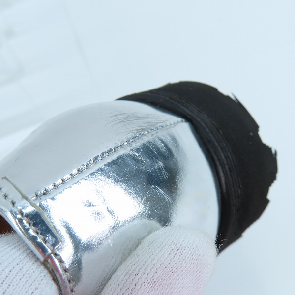 実際に弊社で買取させて頂いたnoir keininomiya ×church's/ノワール・ケイニノミヤ(ギャルソン)×チャーチ  メリージェーンシューズ/シルバー/36の画像 6枚目