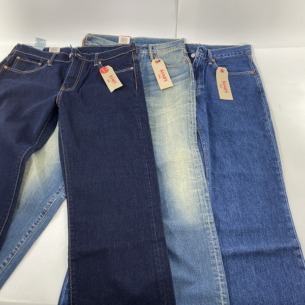 実際に弊社で買取させて頂いた【おまとめ/未使用】LEVIS/リーバイス 511/516/569/501/541 デニムパンツの画像 1枚目