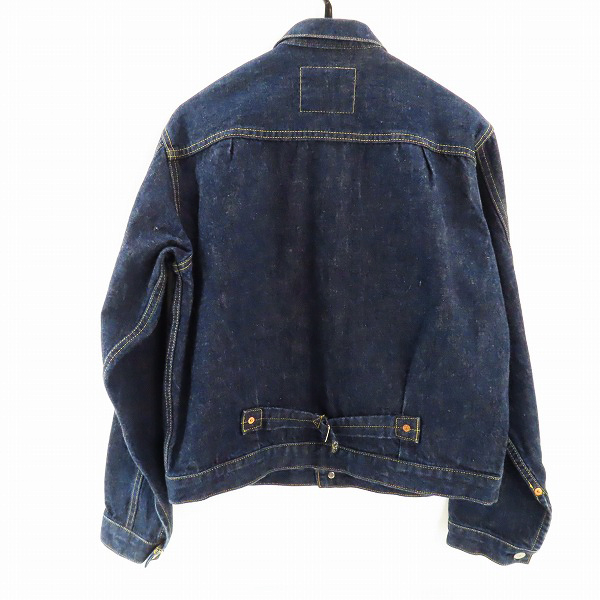 実際に弊社で買取させて頂いたLEVIS/リーバイス 506 1st ビッグE デニムジャケット J22刻印 71506-XX/42の画像 1枚目