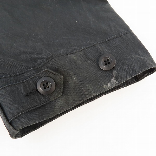 実際に弊社で買取させて頂いたDIESEL/ディーゼル スタンドカラー ロングコート/Sの画像 9枚目