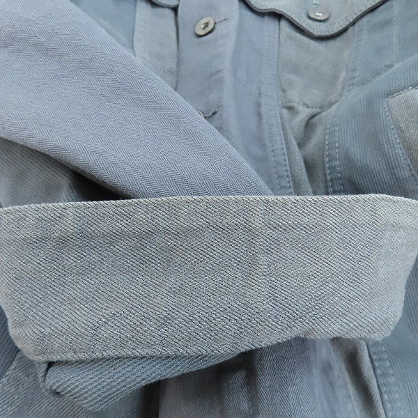 実際に弊社で買取させて頂いたBEAMS/ビームス デニムジャケット/Mの画像 5枚目