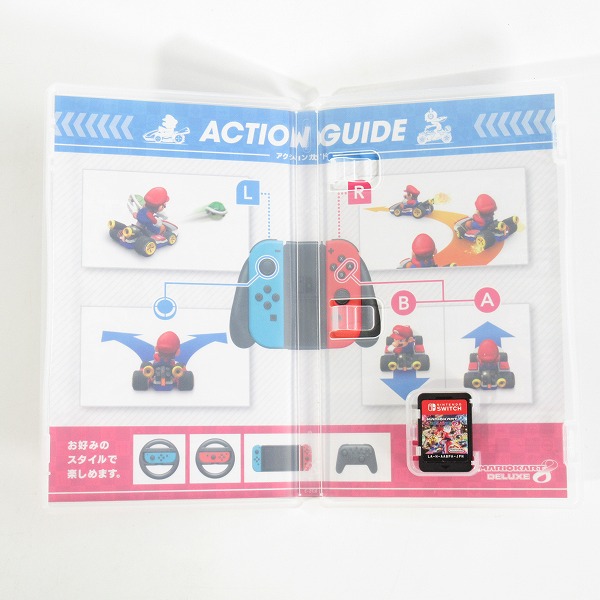 実際に弊社で買取させて頂いたNintendo Switch/ニンテンドー スイッチ ソフト 任天堂 Mariokart 8 deluxe/マリオカート 8 デラックスの画像 2枚目