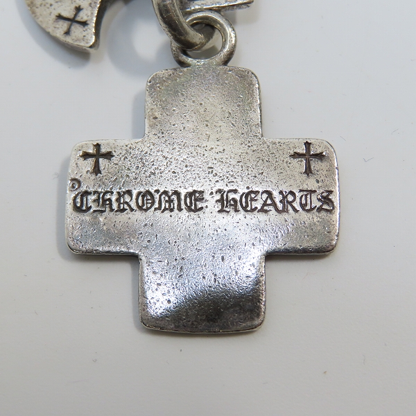 実際に弊社で買取させて頂いたCHROME HEARTS/クロムハーツ 3トリンケッツ/スリートリンケッツ ペンダントトップの画像 3枚目