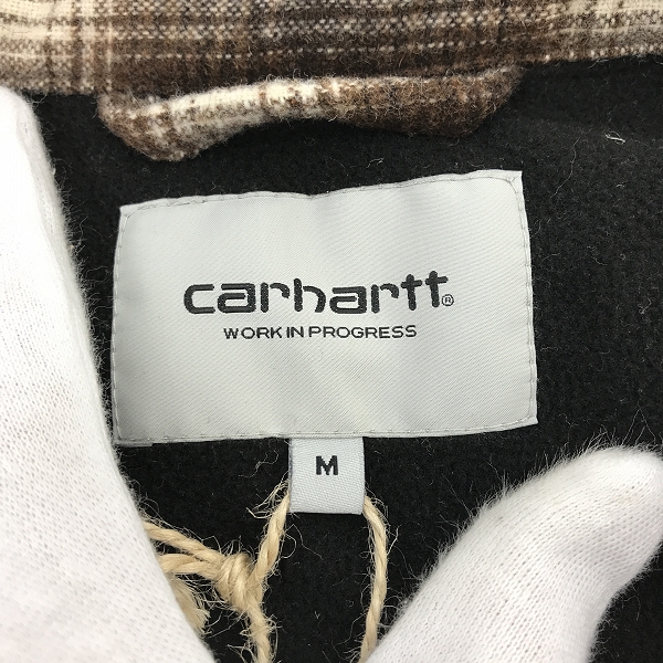 実際に弊社で買取させて頂いた【未使用】Carhartt WIP/カーハート LASHLEY SHIRT JAC/ラシュリーチェックシャツジャケット Mの画像 2枚目