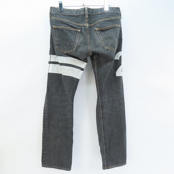 実際に弊社で買取させて頂いたJUNYA WATANABE COMME des GARCONS MAN/ジュンヤワタナベコムデギャルソンマン ペイント デニムパンツ WI-P002/AD2002/Sの画像 1枚目