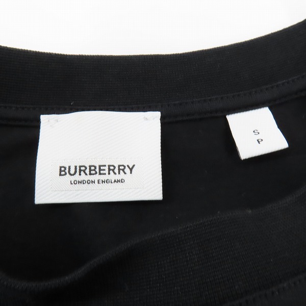実際に弊社で買取させて頂いた【JPタグ】BURBERRY/バーバリー 21SS SHARK PRINT TEE/シャーク プリント 半袖Tシャツ ブラック 8040677/Sの画像 2枚目