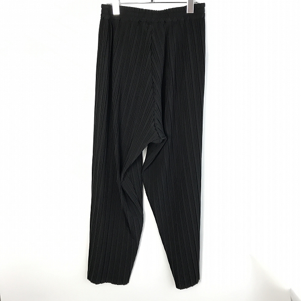 実際に弊社で買取させて頂いた【未使用】NO ID./ノーアイディー イージーワイドランダムプリーツパンツ 853006-513P/2の画像 1枚目