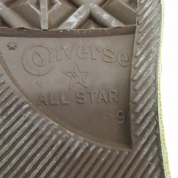 実際に弊社で買取させて頂いたCONVERSE/コンバース 80s ヴィンテージ/ビンテージ USA製/銀箱 ALL STAR/オールスター スニーカー 1-9208 /9の画像 5枚目