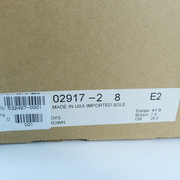 実際に弊社で買取させて頂いたRED WING/レッドウィング 2917 BECKMAN CELSEA ベックマン チェルシー サイドゴアブーツ 8の画像 8枚目