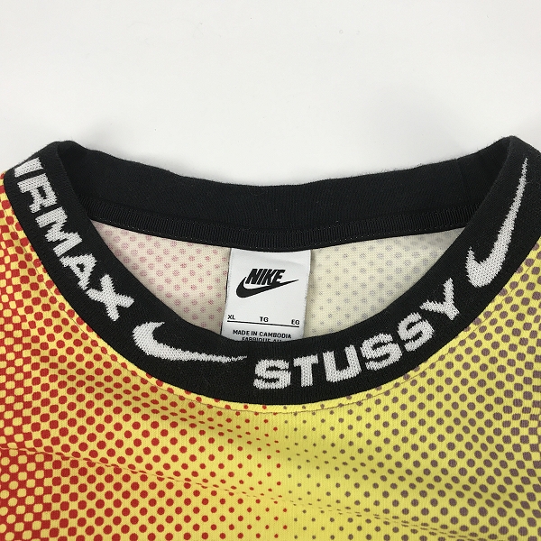 実際に弊社で買取させて頂いたNike×Stussy/ナイキ×ステューシー Long Sleeve Top ロングＴシャツ DO5308-902/XLの画像 7枚目