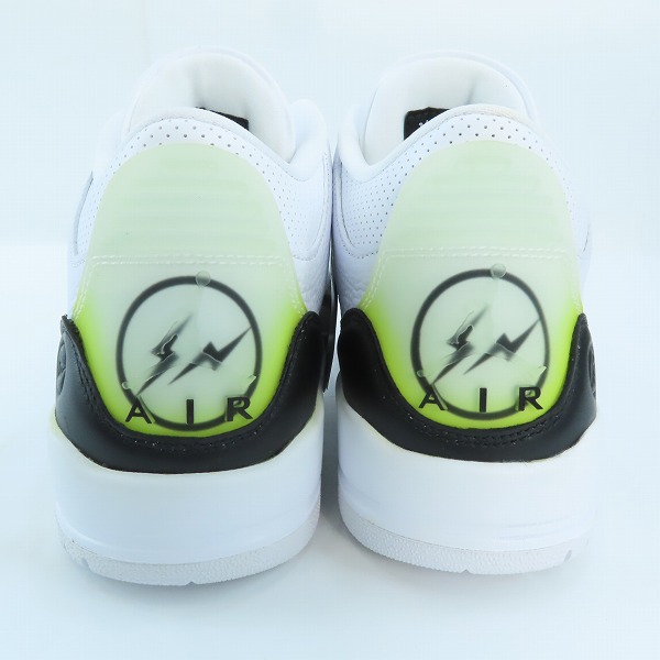 実際に弊社で買取させて頂いたFRAGMENT DESIGN×NIKE/フラグメントデザイン×ナイキ AIR JORDAN 3エアジョーダン3 DA3595-100/26.5の画像 1枚目