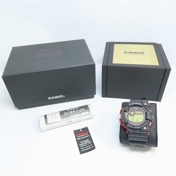 実際に弊社で買取させて頂いたG-SHOCK/Gショック FROGMAN MAGMA OCEAN フロッグマン 35周年 ウォッチ/腕時計 GWF-1035F-1JRの画像 6枚目