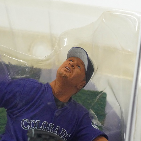 実際に弊社で買取させて頂いた【未開封】McFARLANE TOYS/マクファーレントイズ コロラド・ロッキーズ #33 Larry WALKER ラリー・ウォーカー フィギュアの画像 2枚目