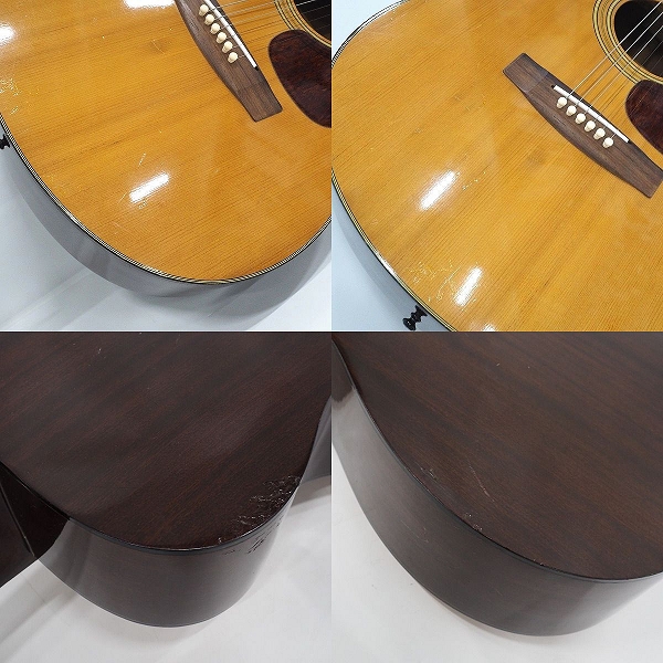 実際に弊社で買取させて頂いた★【使用感有り】YAMAHA/ヤマハ FG-130 アコースティックギター/アコギ 日本製 ソフトケース付の画像 7枚目
