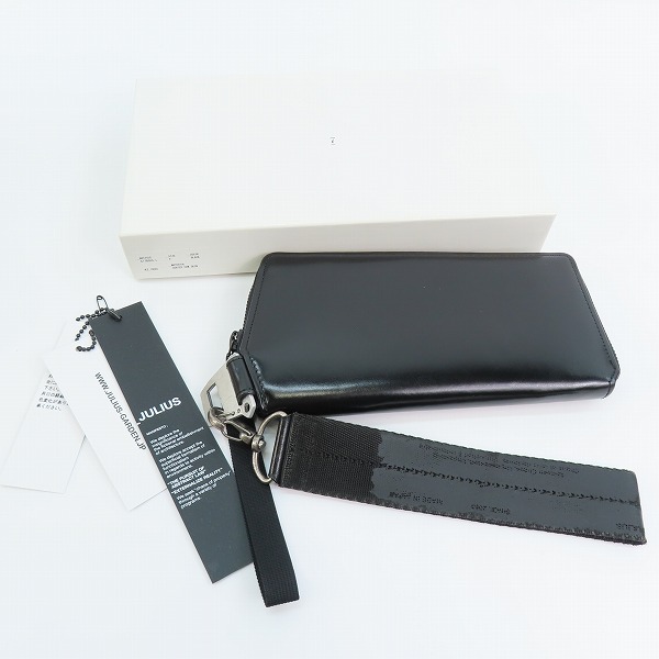 実際に弊社で買取させて頂いたJULIUS/ユリウス HOOK BUCKLE LONG WALLET ロングウォレット  677BGU5-Lの画像 8枚目