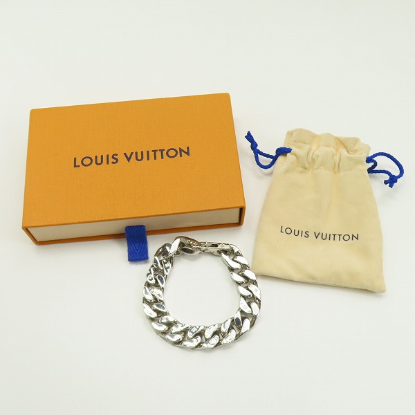 実際に弊社で買取させて頂いたLOUIS VUITTON/ルイヴィトン ブラスレ・LV チェーンリンクス ブレスレット M69989の画像 8枚目