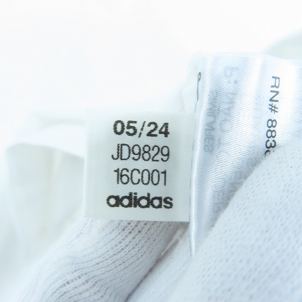 実際に弊社で買取させて頂いたY3/ワイスリー adidas/アディダス×Yohji Yamamoto/ヨウジヤマモト M REG SS TEE ロゴTシャツ JD9829/Mの画像 6枚目