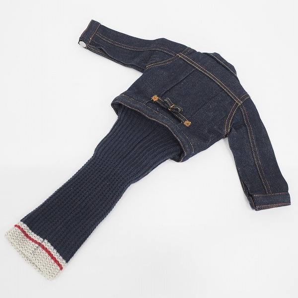 実際に弊社で買取させて頂いたEVISU GOLF/エヴィスゴルフ/エビス デニムジャケット型 ドライバー/1w用ヘッドカバーの画像 1枚目