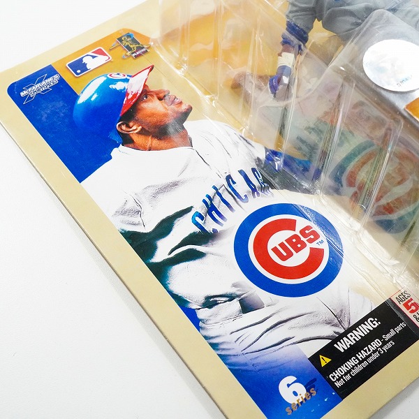実際に弊社で買取させて頂いた【未開封】McFARLANE TOYS/マクファーレントイズ シカゴ カブス #21 SAMMY SOSA サミー・ソーサ フィギュアの画像 6枚目