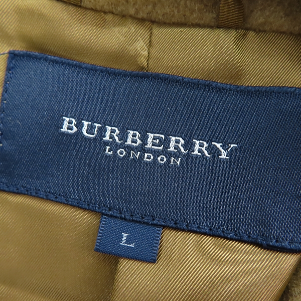 実際に弊社で買取させて頂いたBURBERRY LONDON/バーバリー ロンドン ロングコート ガウンコート/Lの画像 2枚目