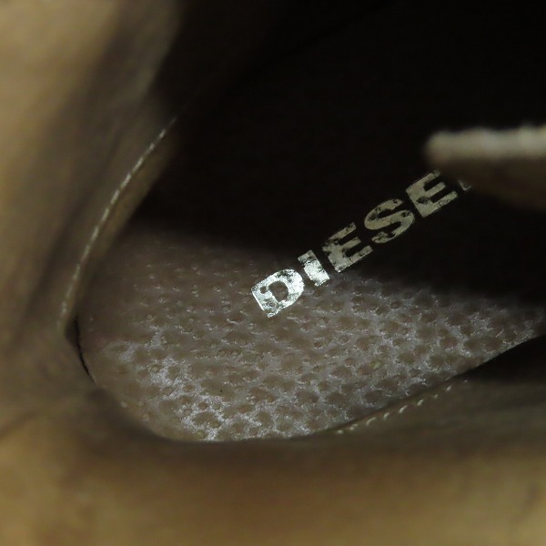 実際に弊社で買取させて頂いたDIESEL/ディーゼル スエードブーツ/41の画像 6枚目