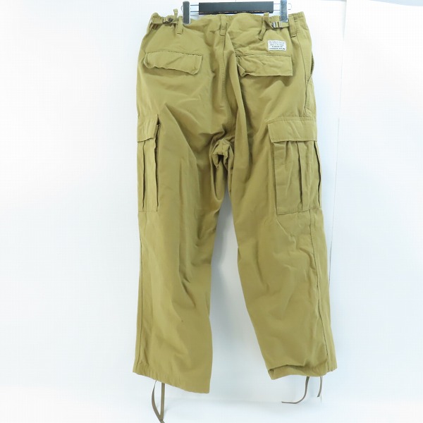 実際に弊社で買取させて頂いたWACKO MARIA/ワコマリア ワークパンツ カーゴパンツ L の画像 1枚目