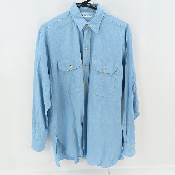 実際に弊社で買取させて頂いたMAATEE&SONS/マーティーアンドサンズ 23SS SHAMBRAY WORK SHIRTS 長袖シャツ MT3103-0604A/1