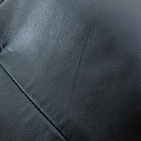 実際に弊社で買取させて頂いたDunhill/ダンヒル ラムスキン レザー ジャケット/Mの画像 5枚目