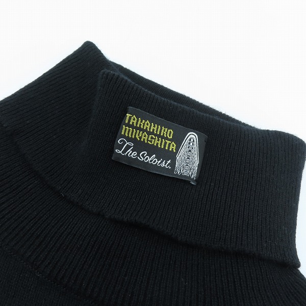 実際に弊社で買取させて頂いたTAKAHIRO MIYASHITA The SoloIst./タカヒロミヤシタ ザ ソロイスト タートルネックニット sk.0007AW22/48の画像 5枚目