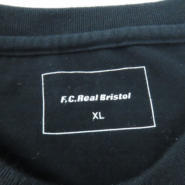 実際に弊社で買取させて頂いたF.C.R.B./Bristol/エフシーレアルブリストル ロゴTシャツ FCRB-190047/XLの画像 2枚目