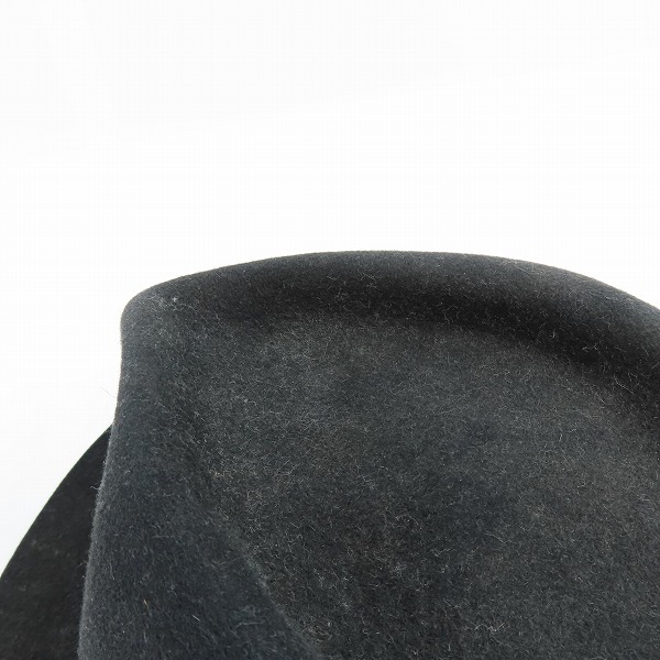 実際に弊社で買取させて頂いたWACKO MARIA×東京HATROCKERS/ワコマリア×東京ハットロッカーズ ラビットファー ハット ブラック/Mの画像 8枚目