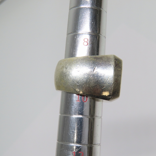 実際に弊社で買取させて頂いたCHROME HEARTS/クロムハーツ BIG PJ/ビッグピージェー FOTI/フォティ マハリア リング  9-10号の画像 7枚目