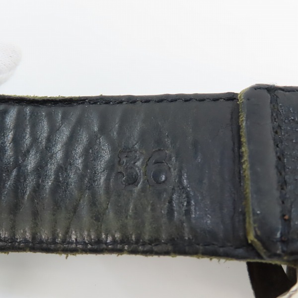 実際に弊社で買取させて頂いたCHROME HEARTS/クロムハーツ BLT CLASSIC 3PC/3ピースクラシック ベルト/36の画像 6枚目