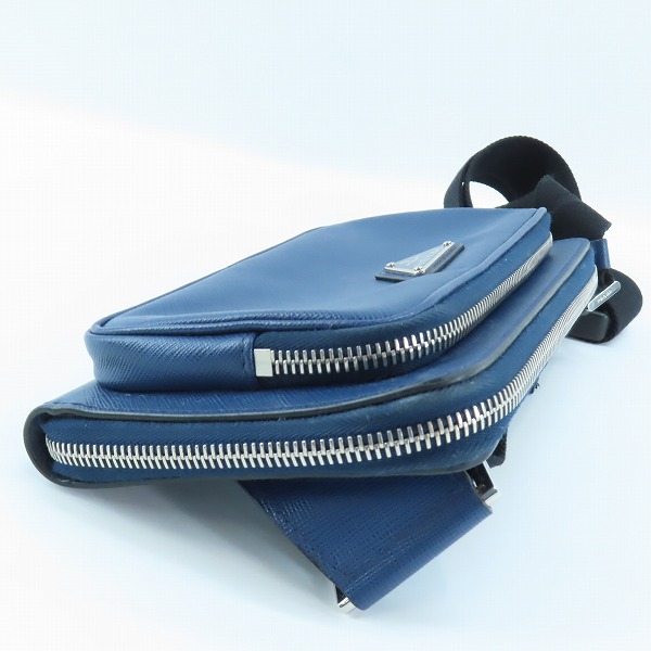 実際に弊社で買取させて頂いたPRADA/プラダ サフィアーノレザー ベルトバック/ボディバッグ 2VH156 の画像 2枚目
