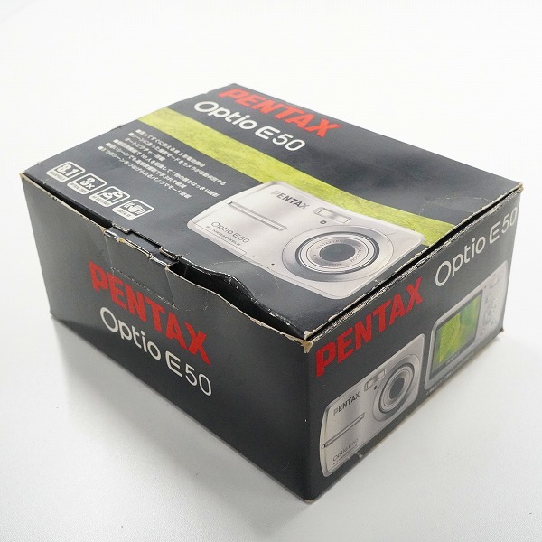 実際に弊社で買取させて頂いたPENTAX/ペンタックス Optio E50 コンパクトデジタルカメラ 動作未確認の画像 9枚目
