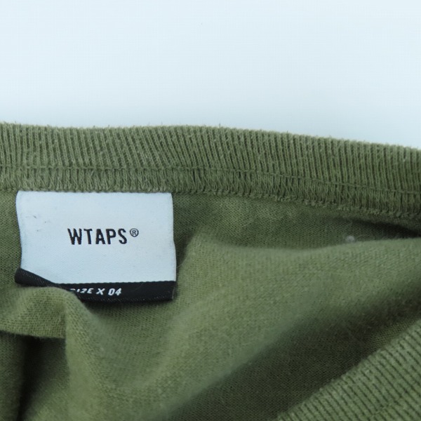 実際に弊社で買取させて頂いたWTAPS/ダブルタップス  DRIFTERS LS COPO/長袖Tシャツ 202ATDT-CSM17/04の画像 6枚目