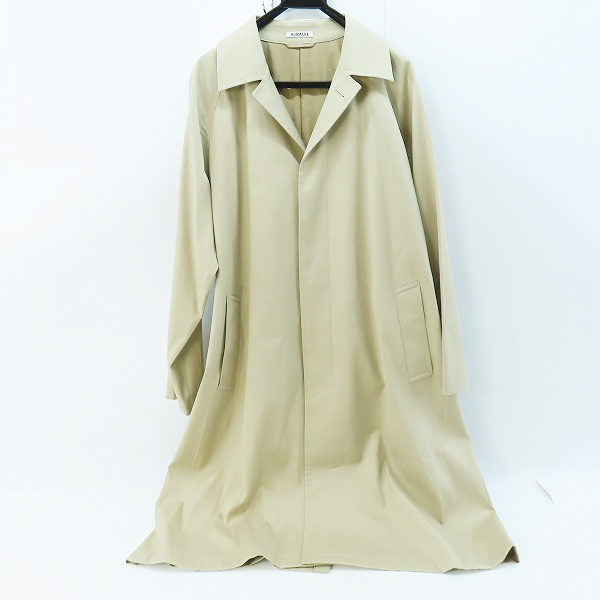 実際に弊社で買取させて頂いたAURALEE/オーラリー 22SS WASHED FINX CHAMBRAY SOUTIEN/ステンカラーコート A22SC01FR/3