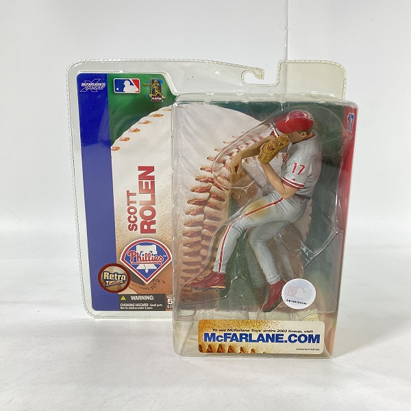 実際に弊社で買取させて頂いた【未開封】McFARLANE TOYS/マクファーレントイズ フィラデルフィア・フィリーズ #17 SCOTT ROLEN フィギュア