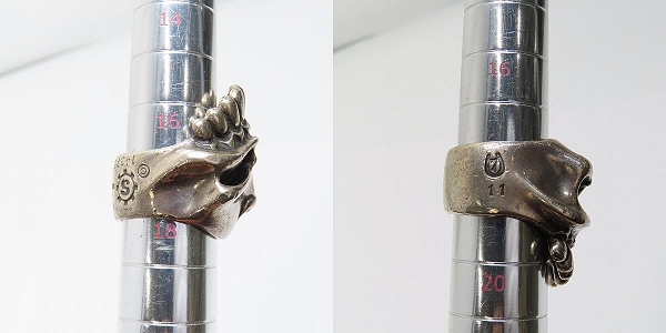 実際に弊社で買取させて頂いたSTARLINGEAR/スターリンギア ヴァレンティノリング 17-19号の画像 8枚目