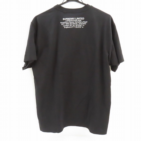 実際に弊社で買取させて頂いた【JPタグ】BURBERRY/バーバリー 21SS SHARK PRINT TEE/シャーク プリント 半袖Tシャツ ブラック 8040677/Sの画像 1枚目