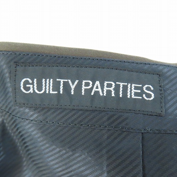 実際に弊社で買取させて頂いたWACKO MARIA/ワコマリア スラックスパンツ ダークブラウン Lの画像 2枚目