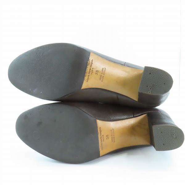 実際に弊社で買取させて頂いたMAISON MARTIN MARGIELA 22/メゾンマルタンマルジェラ 22 ロングヒールブーツ S38WW0180/38の画像 2枚目